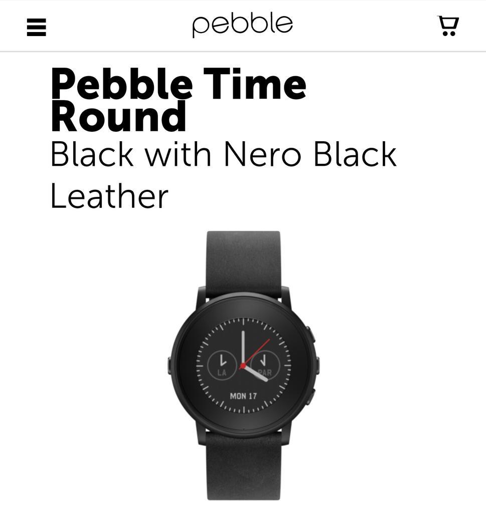 nikvulper's tweet image. Pebble Time Round pre-ordered, that was an easy decision. #consumerwhore #andhow