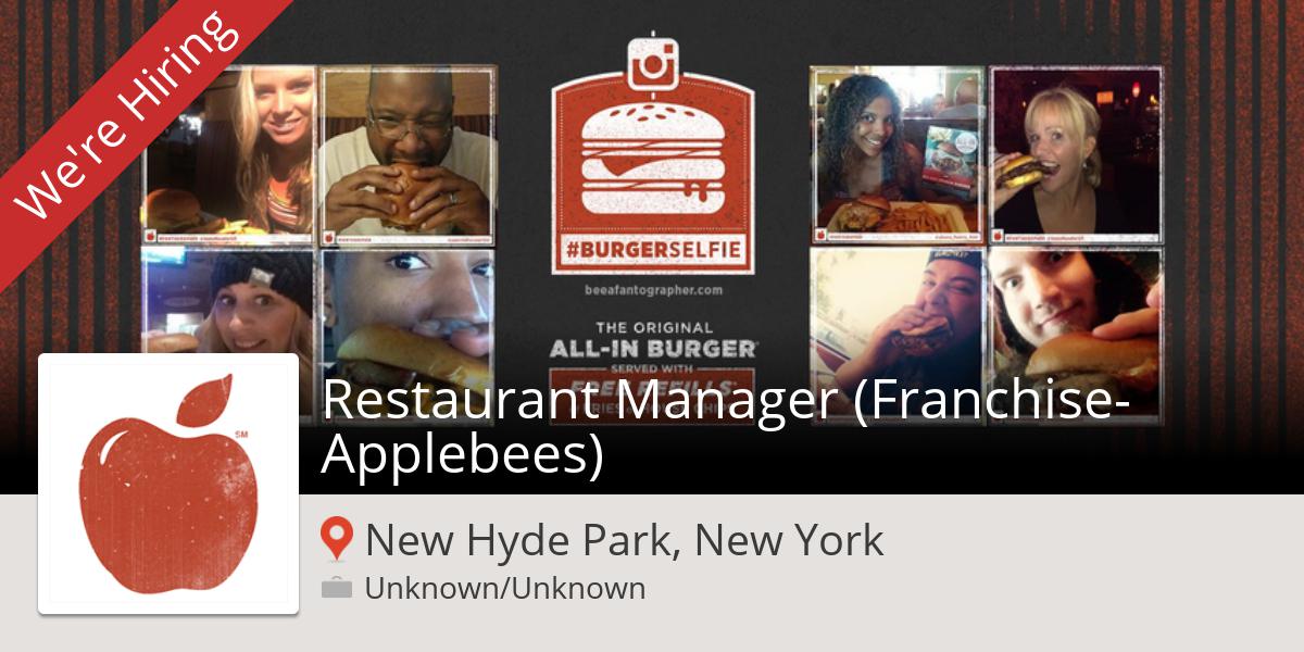 aut22ba's tweet photo. #Restaurant Manager (#Franchise-Applebees) at #Applebees in #NewHydePark #job http://t.co/34UFM3dAc8 http://t.co/cpSggYuQeO