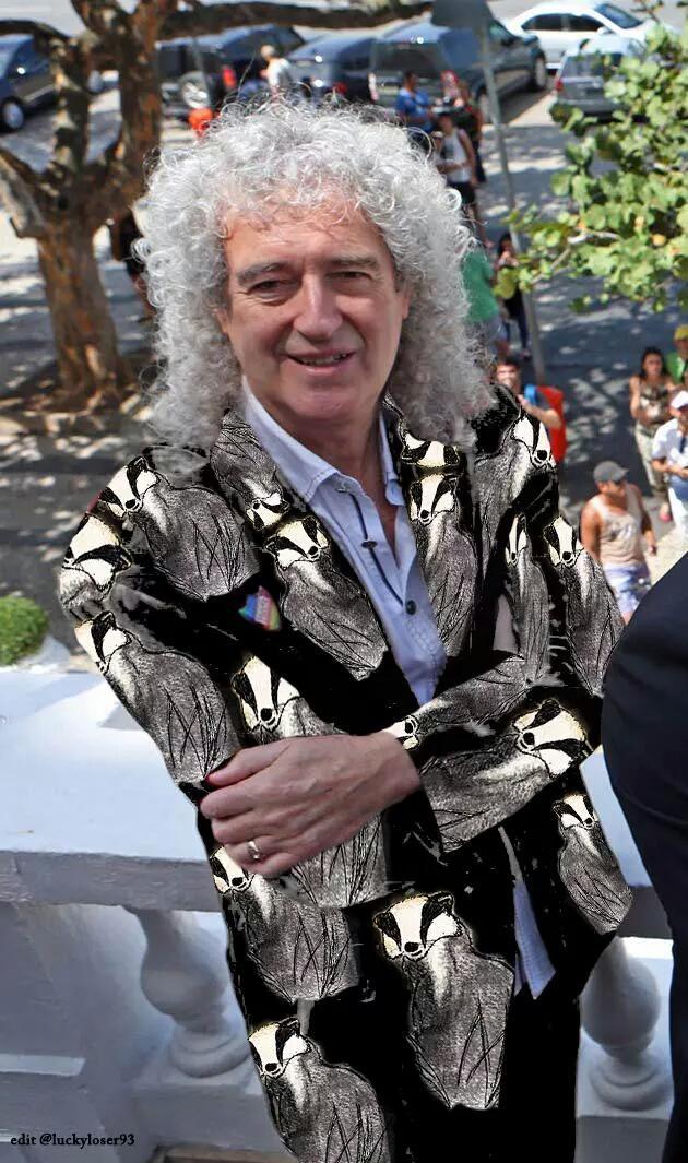Fox or badger? Which one would you choose? ;-) @DrBrianMay  #fashiondilemma @AnneatSaveMe  @brianmaycom  @OIQFC