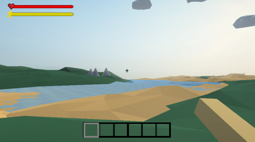 cyberwirestudio's tweet photo. Take a look at that beautiful lakeside view! Rivers and biomes to come! #gamedev #indiedev #lowpoly http://t.co/2LTVGt8SAo