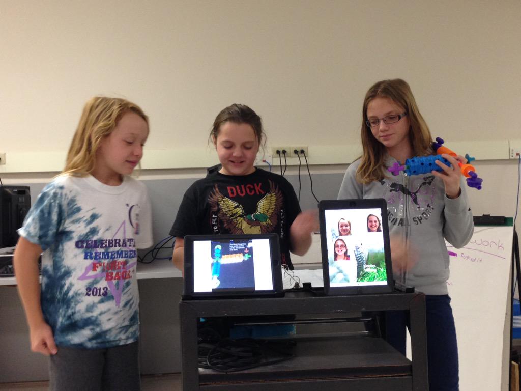 thompso77862803's tweet photo. Young inventors share prototypes of their ideas in Ms. Vitale's Middle School STEM classes. http://t.co/LFYtkpdPiz