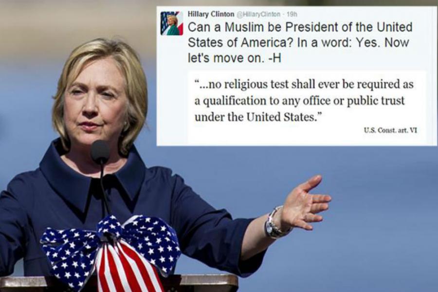 AJBalkans's tweet image. Tema: Hoće li musliman biti predsjednik SAD-a? ajb.me/rchg @HillaryClinton ##muslimpresident #sad