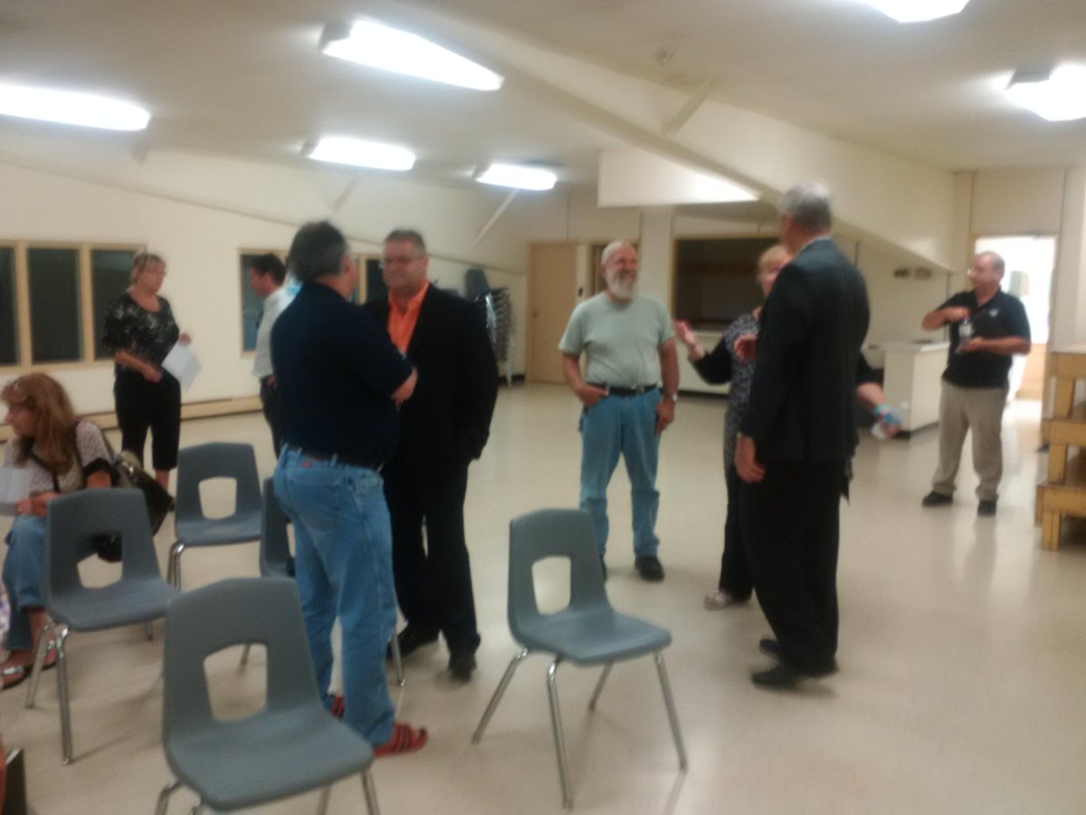 Amazing turnout to create a Brock Board of Trade in Beaverton tonight. #BrockTownship #HKLB.