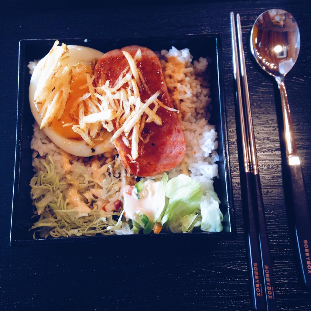 kingverzosa_xix's tweet image. ✔️ spam and egg | Kdinerstyle #bobbybox