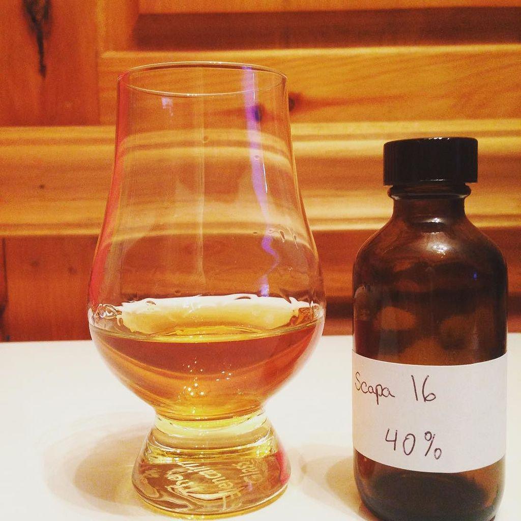 connorslack's tweet photo. #Scapa #16yearsold #SingleMalt #Scotch #Whisky. #whiskyporn #scotchporn #samplebottles #bu… http://t.co/wrUp9nwNjL http://t.co/l2wrUw3SA1