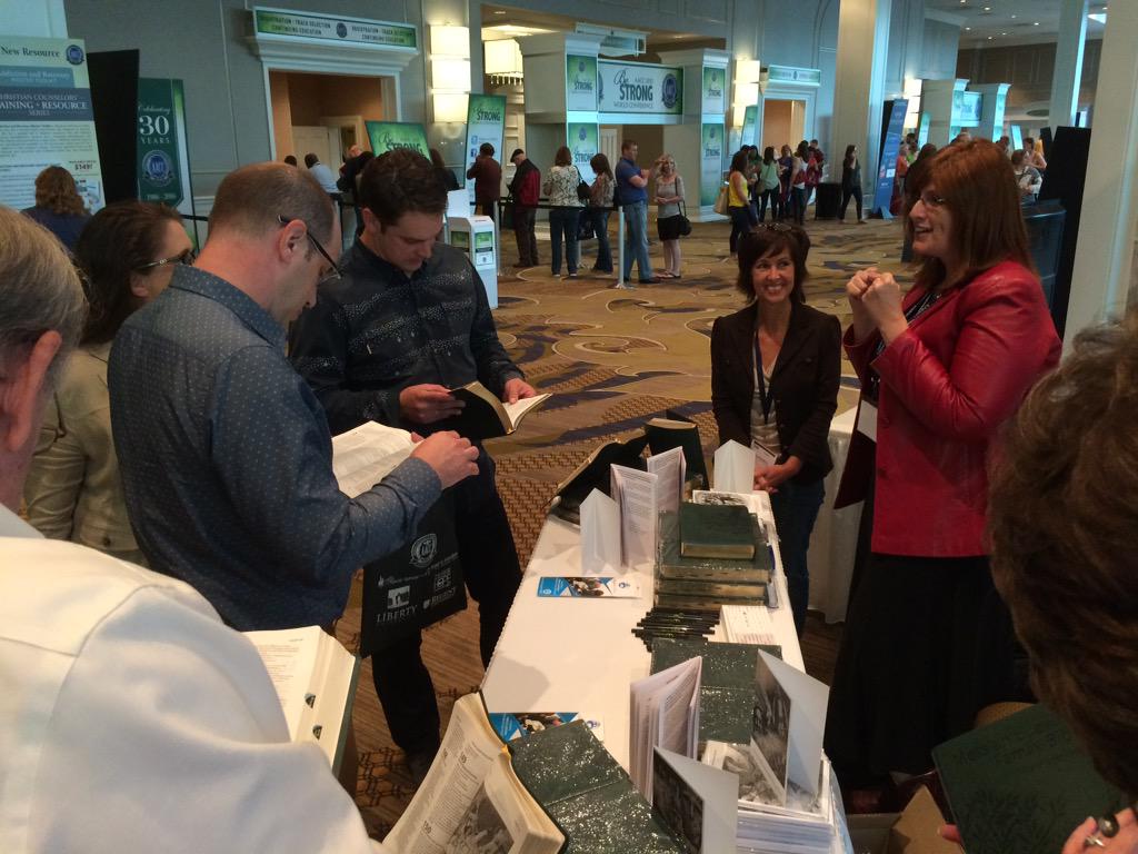 TLVBibleSociety's tweet photo. Having a blast here at the #AACC Be Strong World Conference in #Nashville! #tlvbible @TLVDaniah @JoeEGreenberg http://t.co/IYSxsG0gOD