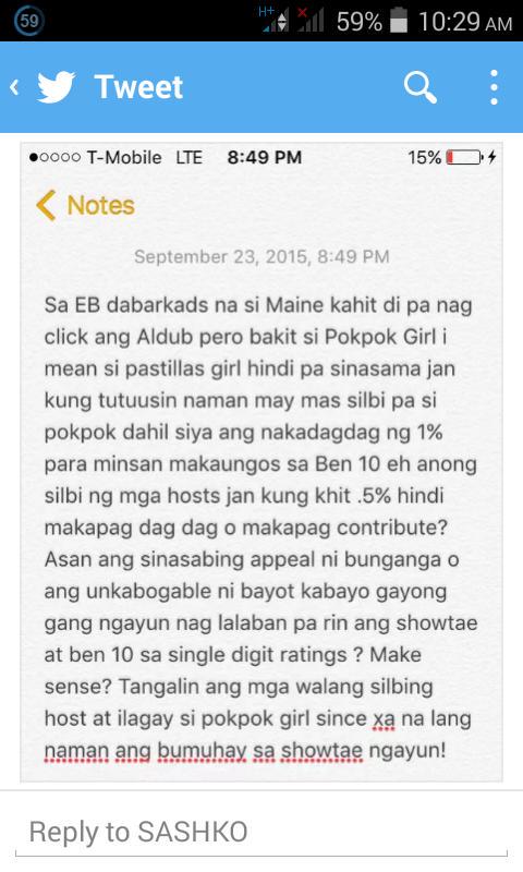 PastillasGirlGV's tweet photo. Report natin guys @Shashky27
Paki Retweet.
@itsShowtimena 
#PastillasdeAmor http://t.co/uBi65Kg0M3