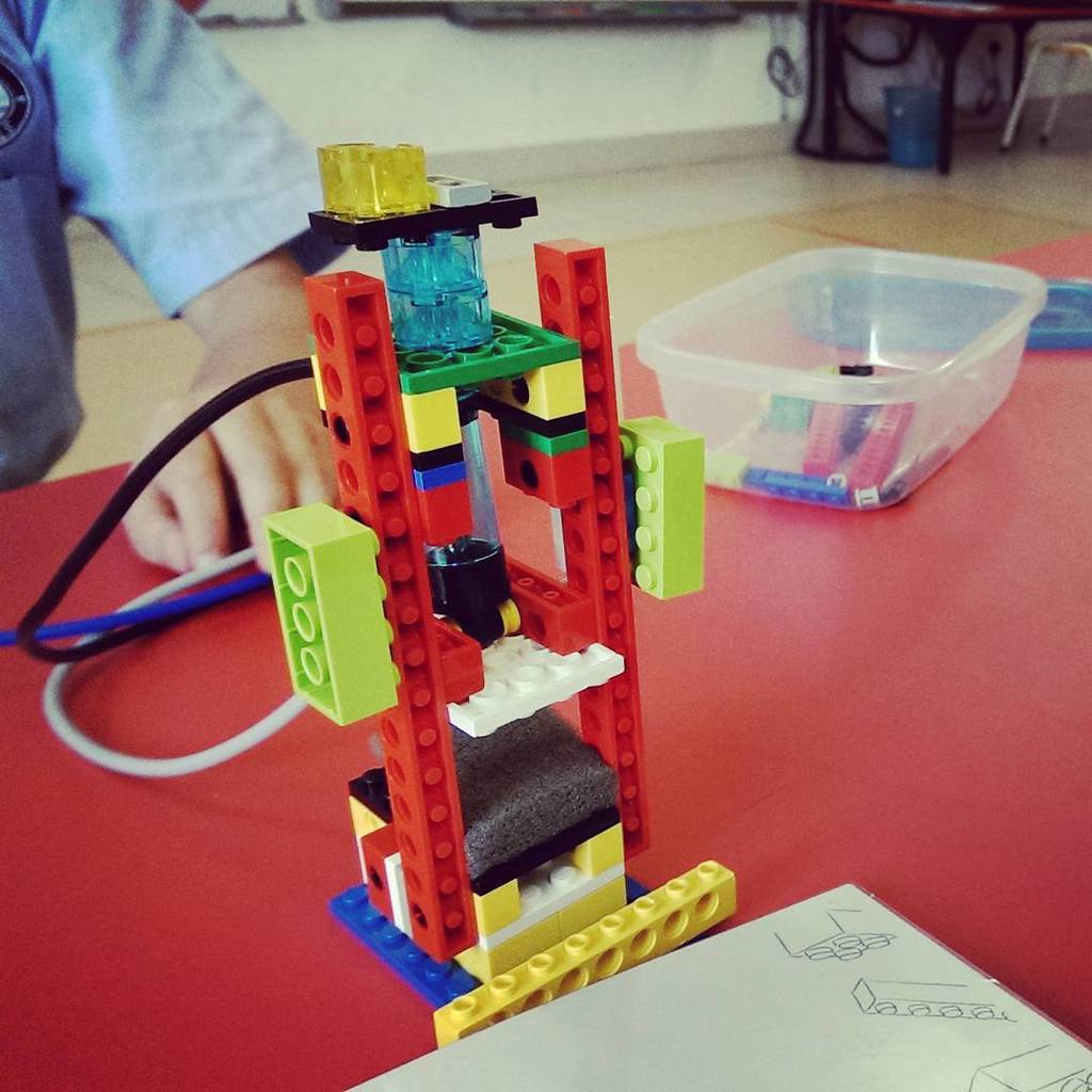 Otherbots's tweet image. What do you see? - #robot, #astronaut, #crushingmachine, #stamper, ...
#LegoEducation rocks kids' #imaginations &amp;amp; #…