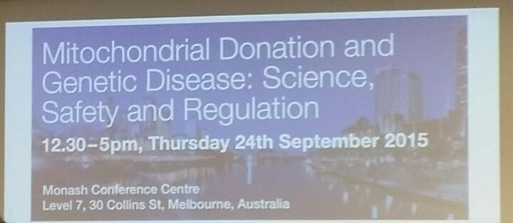 NR_Venkatesh's tweet photo. #mitodonation #symposium at @MonashUni conf centre in #Melbourne with @DK_Dowling!! @fcamus @ted_morrow @ProfGemmell http://t.co/rBqu1Fys4h