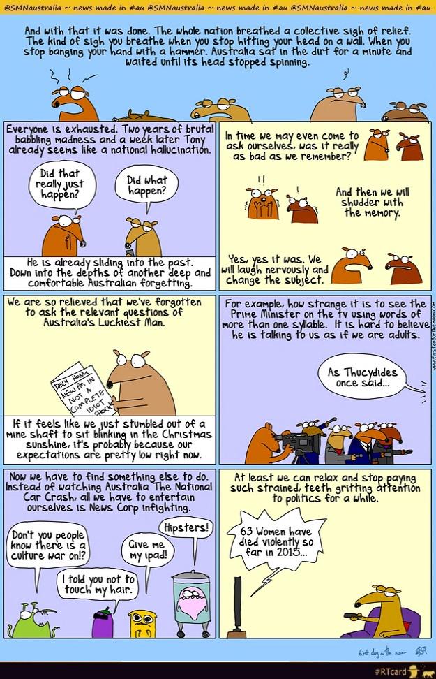 clickhereAU's tweet image. ♨☛#FirstDogontheMoon! At last we can relax &amp;amp; stop paying such strained teeth gritting attention to politics⇩⇩⇩#auspol