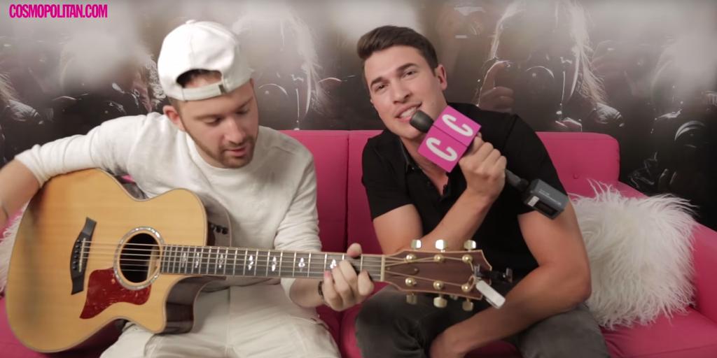 Cosmopolitan's tweet photo. .@Timeflies freestyle rap to @taylorswift13's "Wildest Dreams" will absolutely BLOW YOUR MIND: http://t.co/2bN5siiSup http://t.co/RQVcvP8uYy