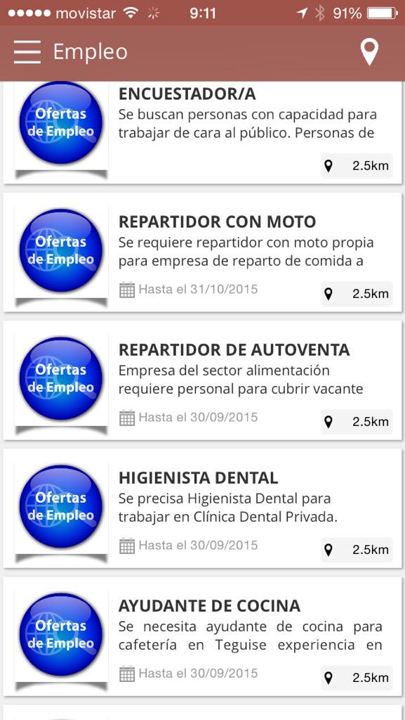 lanzaroteapp's tweet photo. ¿Buscando #empleo en  #lanzarote? Descarga ahora Lanzarote App!! http://t.co/PxPxKI5kKQ http://t.co/fnrQ736BYj