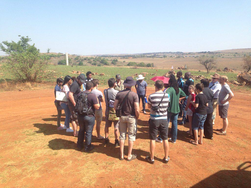gwdivision's tweet photo. #gwd2015 post conference tour at #maropeng #cradleOfHumanKind #HomoNaledi http://t.co/YUphe0pW1s