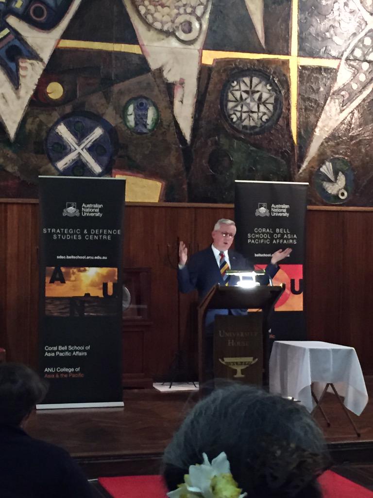 ANUBellSchool's tweet image. Congrats @JohnBlaxland1. A fantastic contribution; a worthy book with enduring significance #StrategicDefence expert