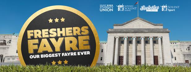 SolentUni's tweet image. Meet your new community and get freebies @SolentSU @MySolentSport #SolentFreshers Fayre, today 10am-5pm @O2GuildhallS