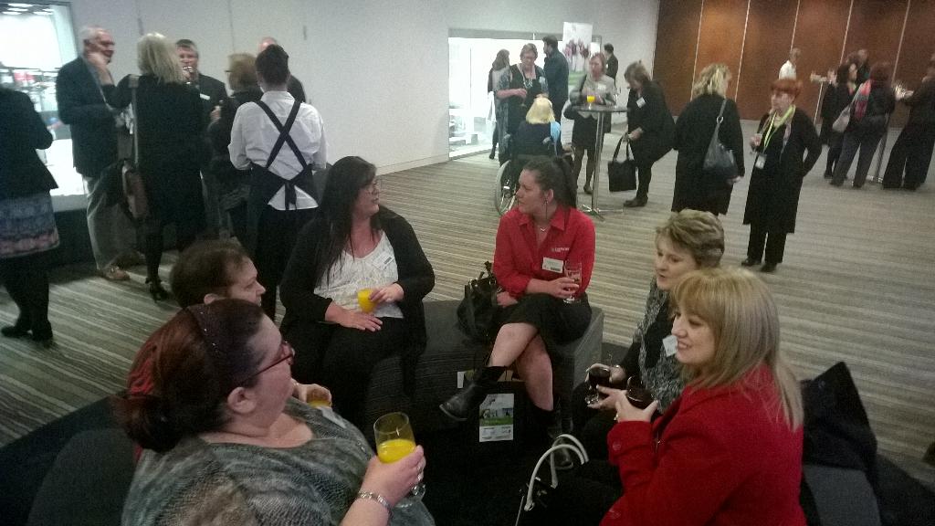 CatalystFndn's tweet photo. Cocktail πΈ party to kickoff #dalexpo with our awesome exhibitors and supporters! #Ageing #Disability #Lifestyle http://t.co/9wdZTGrXXW