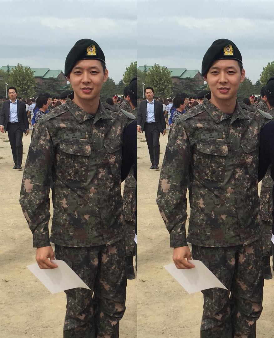 박유천, 오늘 신병훈련 수료식 | 인스티즈