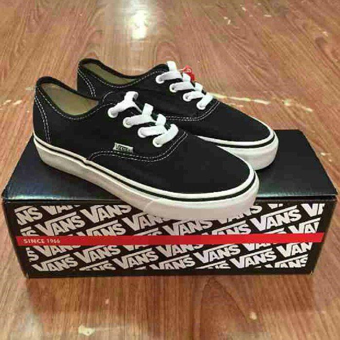 vans authentic black white ifc