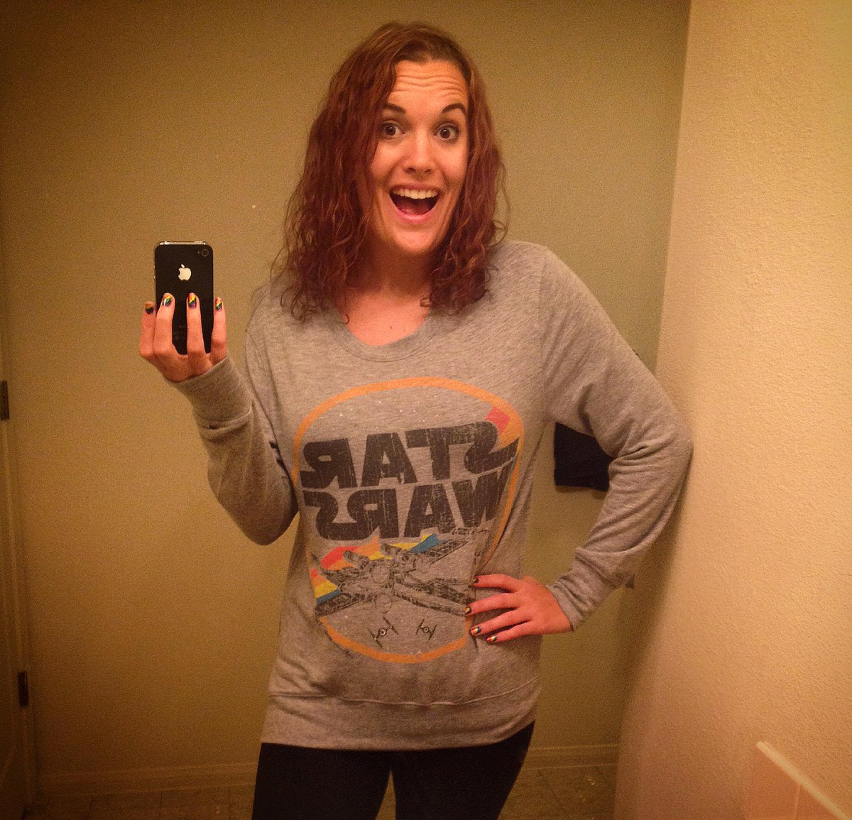 JenSchwags's tweet image. Back in Sacramento.... sweats life. #NightlifeFail #NeedtoGetTheHellOutOfHere #HashtagAddiction #StarWars