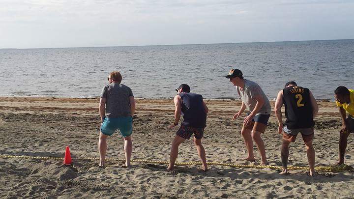 Tug of war is tough stuff lucky im used 2 handling something think in my hand <a href="/berniejurcan/">Bernie Jurcan</a> <a href="/jwatt_2/">Jøsh Wâtt ★</a> <a href="/TheOx16/">Scott Winduss</a>  #hehe