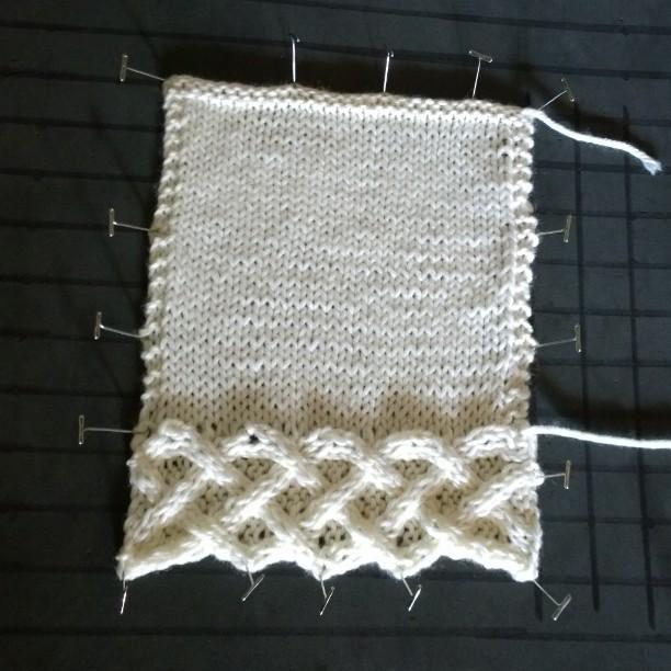 whirlsie's tweet photo. Swatch is done!!! Time to calculate! #knitdesign #whirlsie #whirlsiesdesigns http://t.co/kf8q0XOt9z