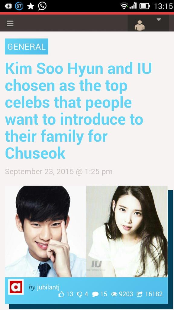 IUloverever's tweet photo. Kim Soo Hyun &amp; IU 💑 Fated http://t.co/khRPOroS8d