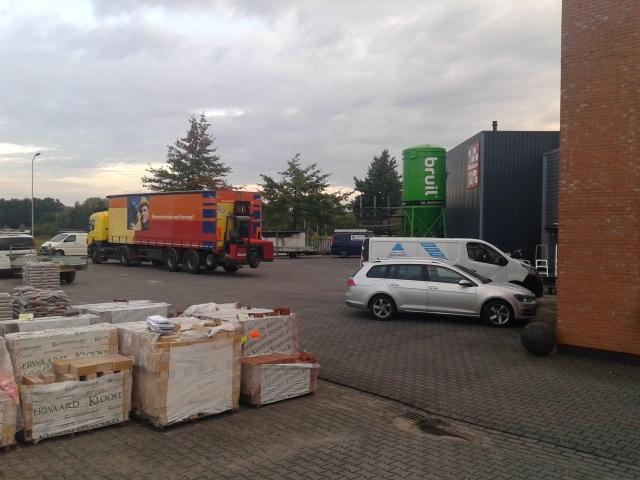 Het is alweer lekker druk op de vroege ochtend