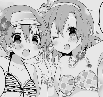 にこまき本だけどほのりんの出番多い。この二人かくの楽しい! 