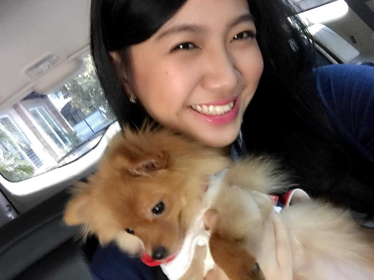 shanju's tweet photo. Jadi udah makan apa aja nih? Hari ini aku libur dan mau ajak Skye jalan-jalan 😍 http://t.co/yxNRdPZ3Yi