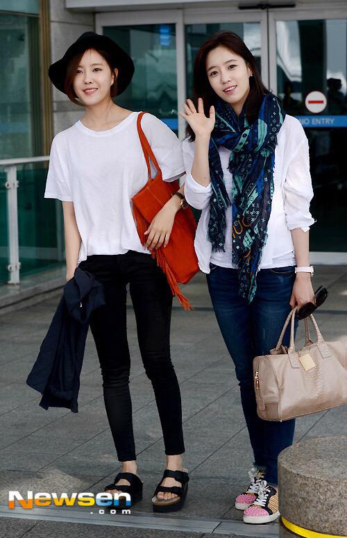 SNSEnts's tweet photo. #TARA Eunjung &amp; Hyomin are flying to Brunei today &amp; will be at Penang on 26-29! What if they visit MY for a concert? http://t.co/9SYrxXQGrB