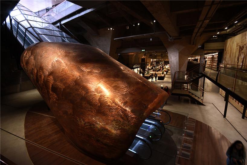 take a cosmic journey in the fangsuo bookstore by chu chih-kang designboom.com/architecture/f… #designboomreaders