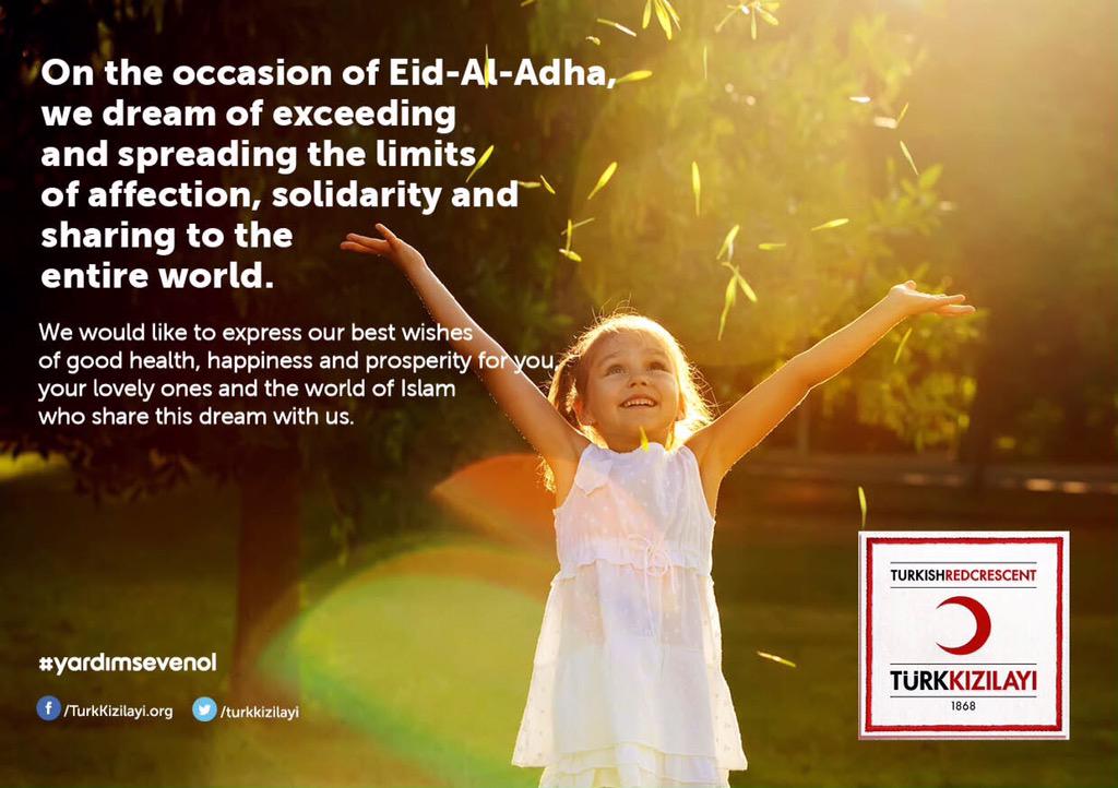 Happy Eid al-Adha everyone! May love, happiness and peace be with you and your loved ones.
