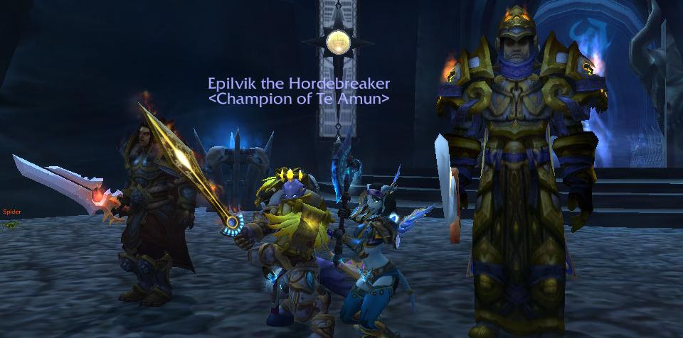 RadiantRhuua's tweet photo. I just earned the [Shadowmourne] Achievement! #Warcraft #TeAmun @JusticarEpilvik http://t.co/iSEml89kTz