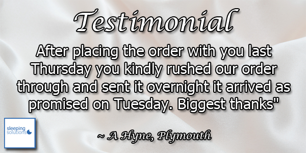 WhichBed's tweet photo. Thursday #Testimonial: Here's what our customers are saying about us... View image to see more. @UKBusinessRT #Sleep http://t.co/Ey7JsRchWH