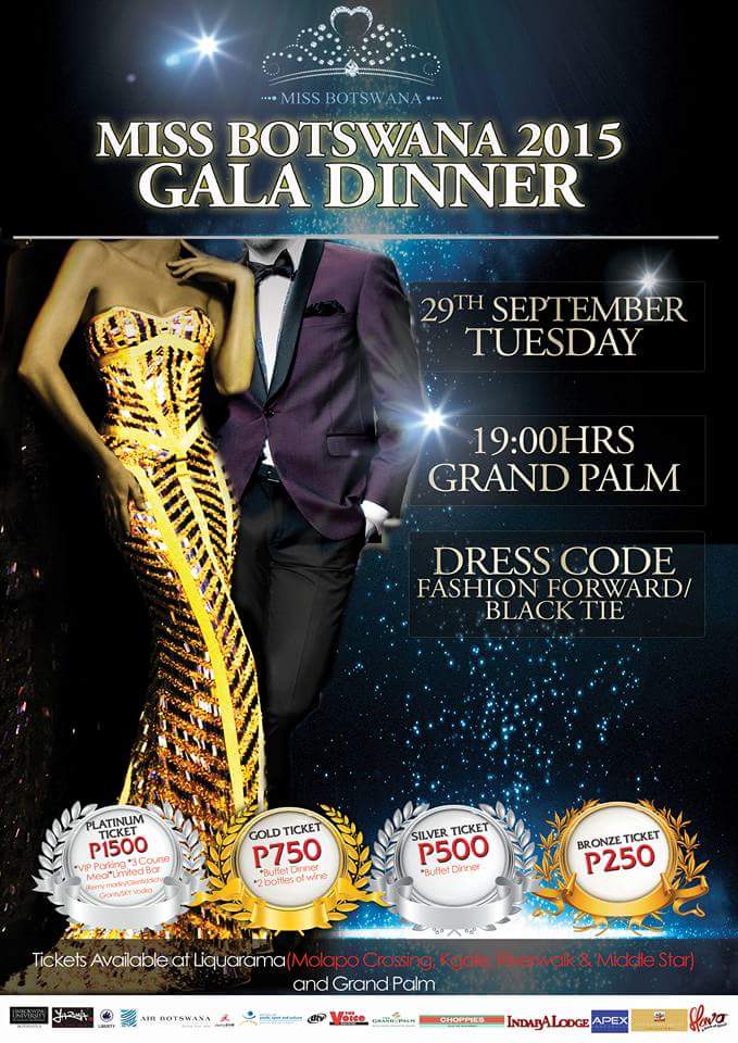miss_botswana's tweet photo. Look out for Miss Botswana 2015 Prize Packages&amp;Associate Sponsors Profiles
Only 5days left 2the crowning of the Queen http://t.co/DftOEnMt6H