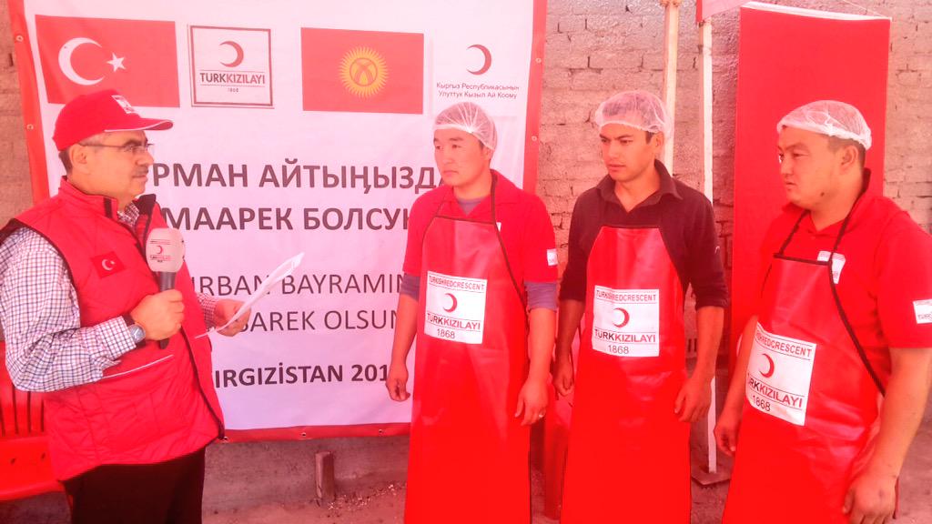 Kırgızistan'dayız. Vekaletlerinizle #TümYılBayram