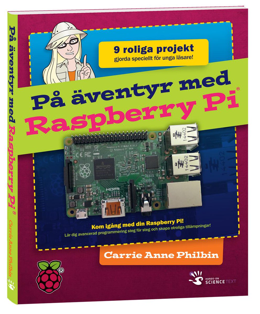 HandsOnSciences's tweet image. Gå På äventyr med Raspberry Pi! Hands-On Science monter A01:26 @bokmassanGbg #programmeringiskolan #bokochbibliotek