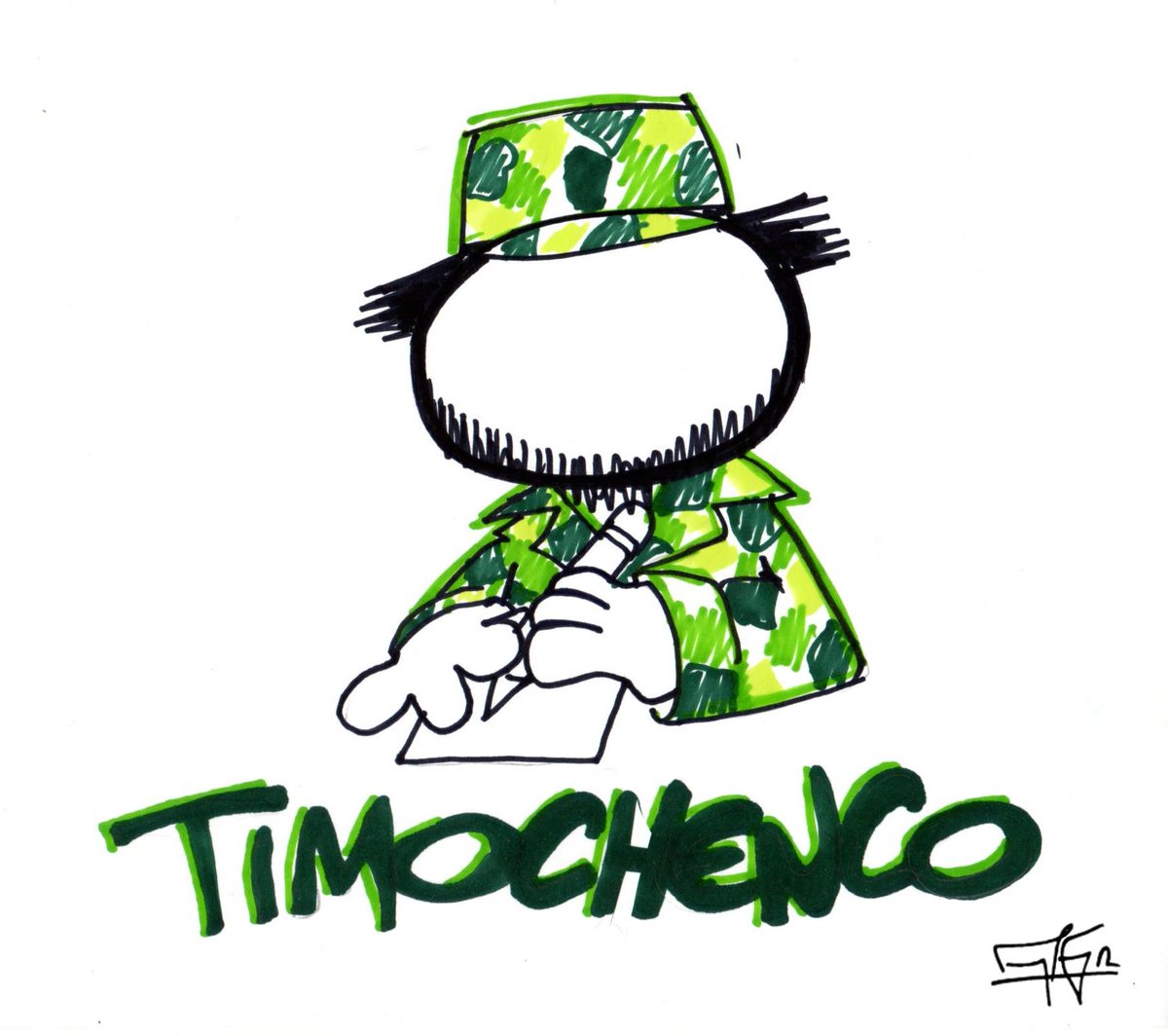 MarioRobertoP's tweet image. A propósito de la firma de la paz, mi caricatura de diciembre del 2011.