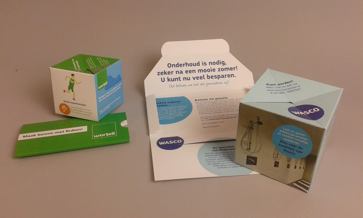 Directmailingnl's tweet image. Mooie mailings mogen maken! Pop-up kubussen in diverse formaten.
#kubus #DM #pop-up