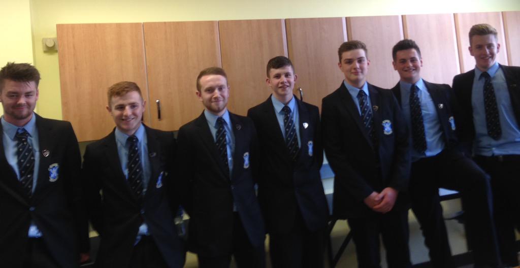 SLGBallymena's tweet photo. Year 14s perfect their poses for the #SLG formal #onemoreday #buildup http://t.co/iMoFWfsUVY