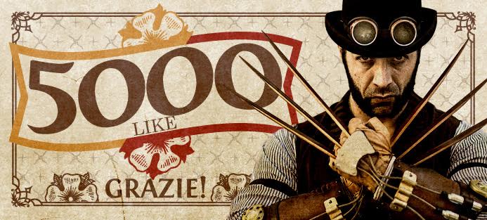 Serve aggiungere altro? 5.000 LIKE su #Facebook. Grazie :-D