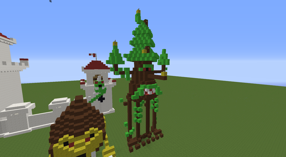ちゃーりー Auf Twitter マイクラでトレント作りました よかったらrtして下さい 城ドラ トレント Minecraft Http T Co Clvp3sdvfv