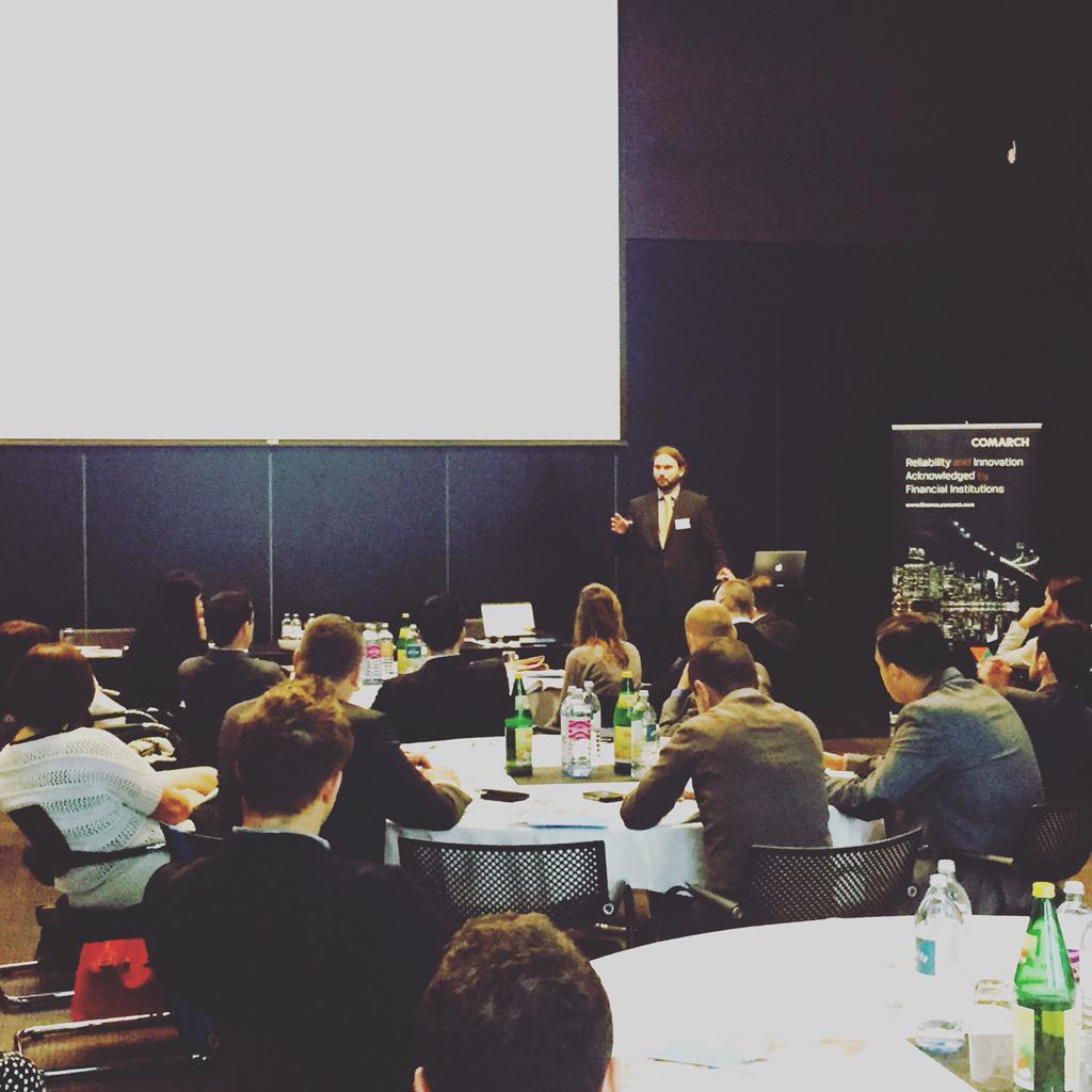 MeggieN's tweet photo. Izet Ždralovic from @microblink discussing cutting-edge OCR products for mobile &amp; desktop devices #productdevbanking http://t.co/jHFk8tqUzl