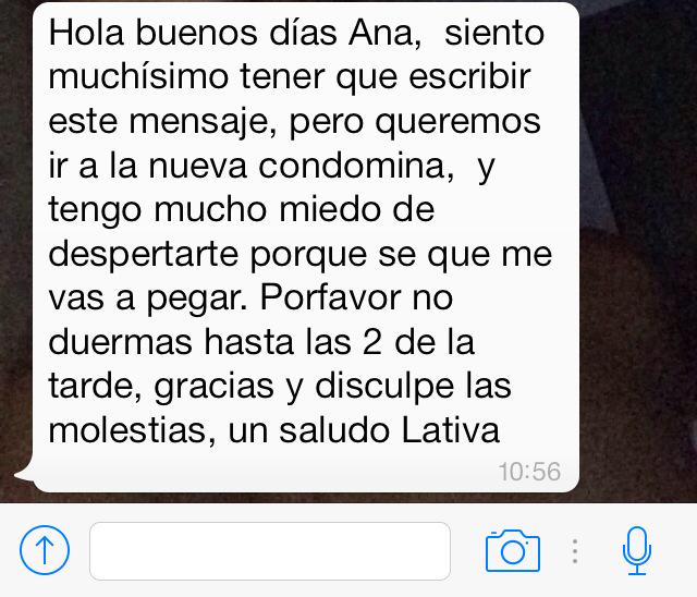 Anaa_m10's tweet photo. Cuando te despiertan con delicadeza😂 ❤️ http://t.co/dt3D0YIUIY