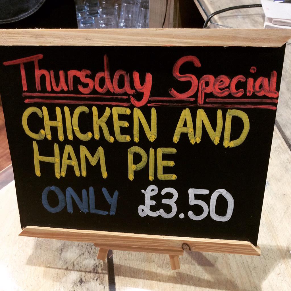 cafe_coast's tweet photo. Thursday Special, Only £3.50! Come and grab a slice before it has gone! *Served with a Fresh Side Salad and Crisps. http://t.co/pCD1bxuket