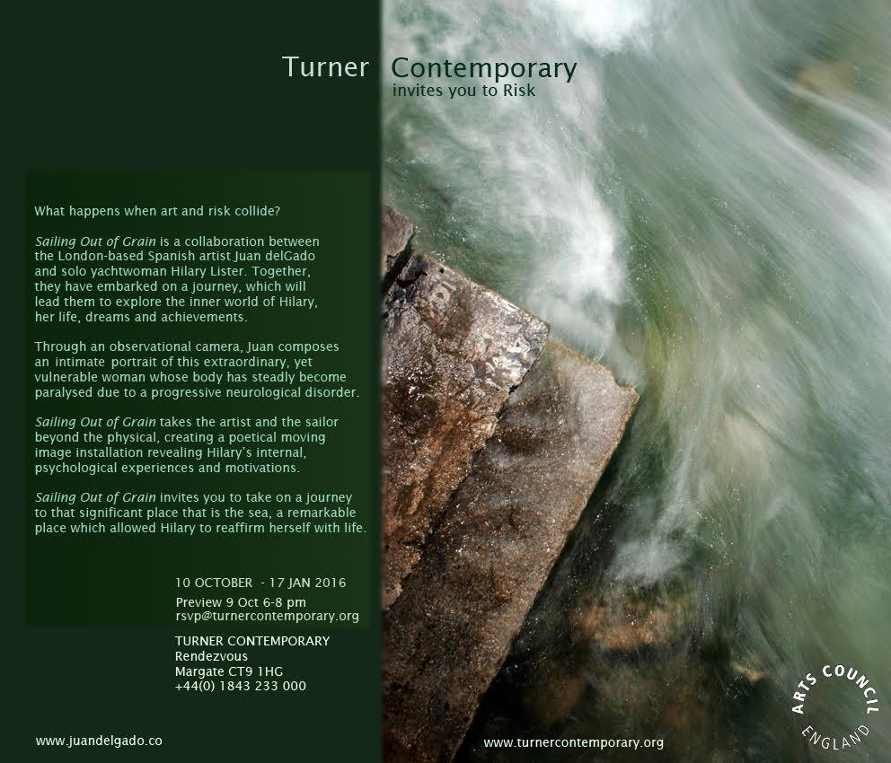 Can't believe I'm opening this show on risk <a href="/TCMargate/">Turner Contemporary</a>  <a href="/ShapeArts/">Shape</a>: Sailing Out of Grain <a href="/delgado_artist/">@delGado</a> is showing