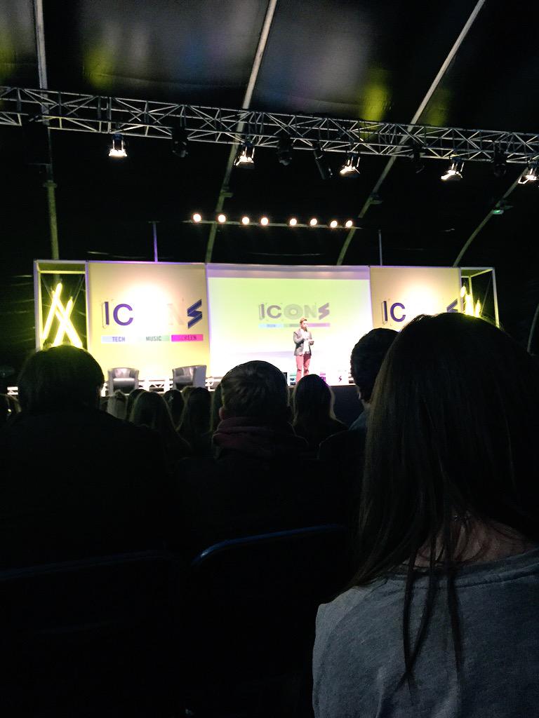 OnlyJustLucy's tweet image. @iconsfestival hey! 😉