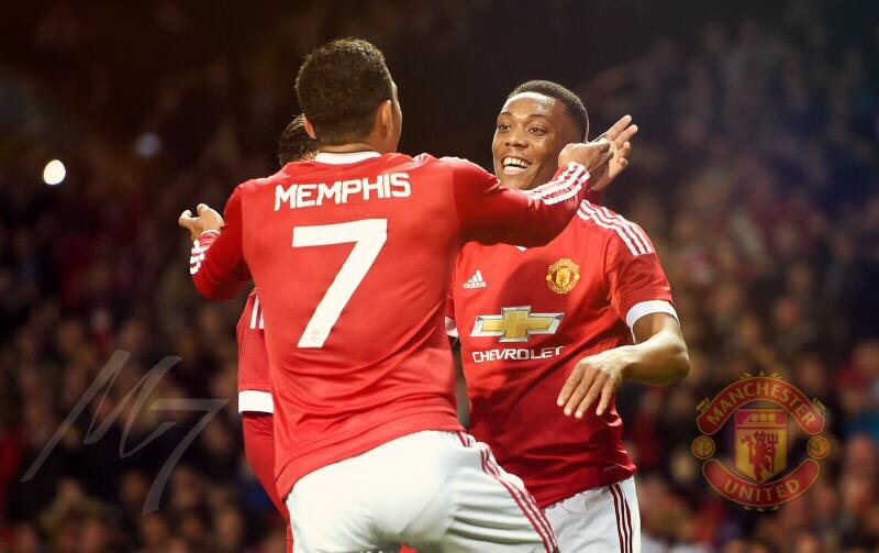 Memphis's tweet photo. Solid win yesterday🔥 @AnthonyMartial http://t.co/LZ742PKNor