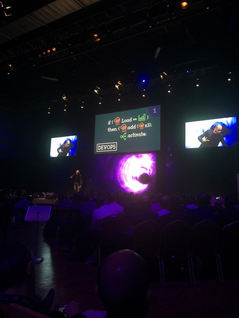 ctumminello's tweet photo. L'évolution du métier de développeur. #OVH #OvhSummit #dev #devops #devall http://t.co/nbRuXD0Vnc