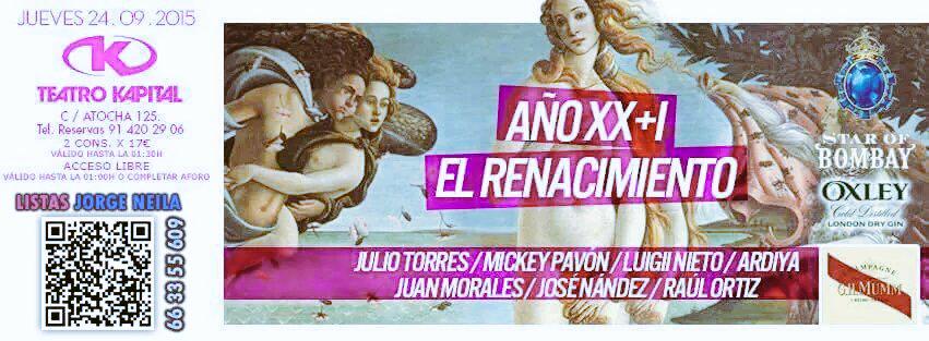 _LISTASKAPITAL_'s tweet image. TEATRO KAPITAL
Jueves 24 sep. 2 copas 17€.
Reservados con botella 100€.
Entrada gratis hasta la 1h
Listas JORGE NEILA